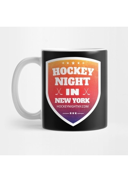 Hockey Night In Ny (Black) Kupa Bardak