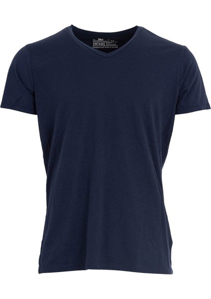 Tshirt Erkek Lacivert Tshirt 20459-04