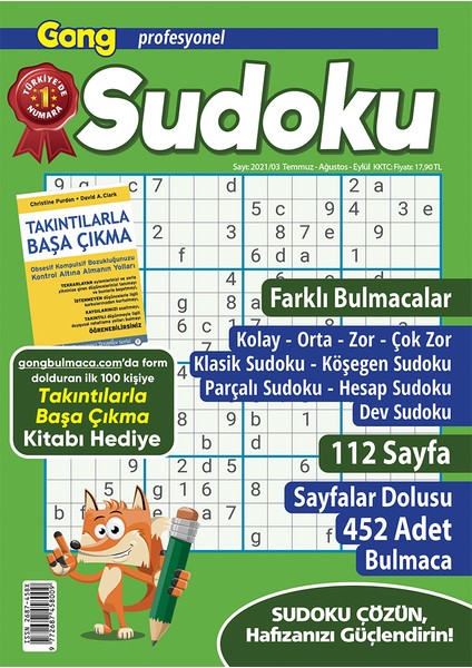 Gong Profesyonel Sudoku 2021/03