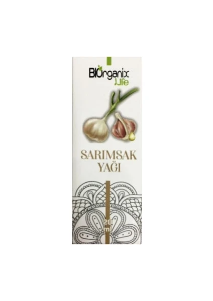 Biorganix Life Sarımsak Yağı 20 ml