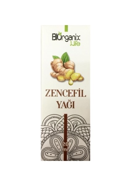 Biorganix Life Zencefil Yağı 20 ml