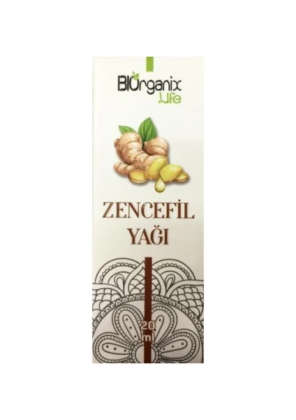 Biorganix Life Zencefil Yağı 20 ml