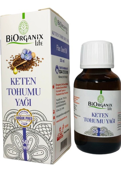 Keten Tohumu Yağı 50 ml