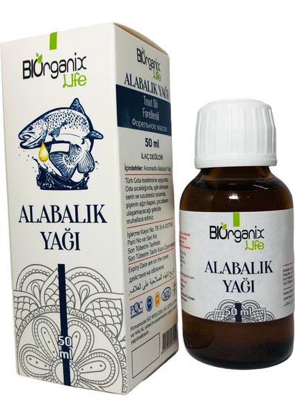 Alabalık Yağı 50 ml