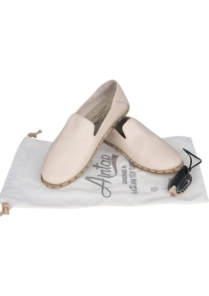 Deri Bej Erkek Gaziantep Yemeni Ayakkabı fırsatları