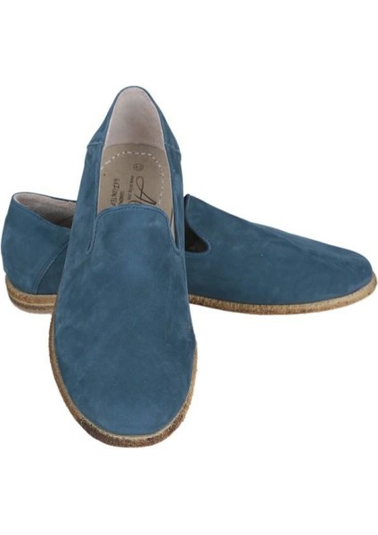 Nubuk Deri Jean Erkek Topuklu Gaziantep Yemeni Ayakkabı