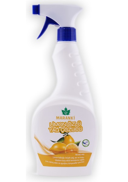 Limon Özlü Yağ Çözücü 500 ml