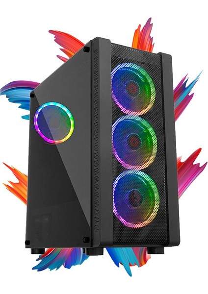 Tx379 Intel Core i7 2600 16GB Ram 256GB SSD 4GB RX550 Ekran Kartı Masaüstü Oyun Bilgisayarı