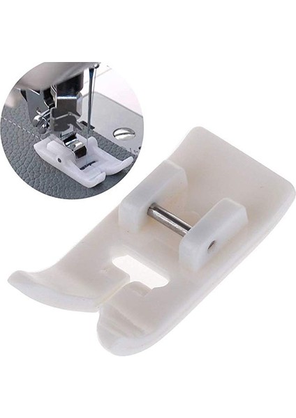 Aile Dikiş Makinası Alçak Tutuculu 5mm 7mm ve Teflon Zigzag Ayak Seti modelleri