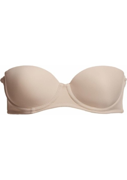 Ten Emay 702 Sırtı Şeffaf Straplez Südyen Push-Up