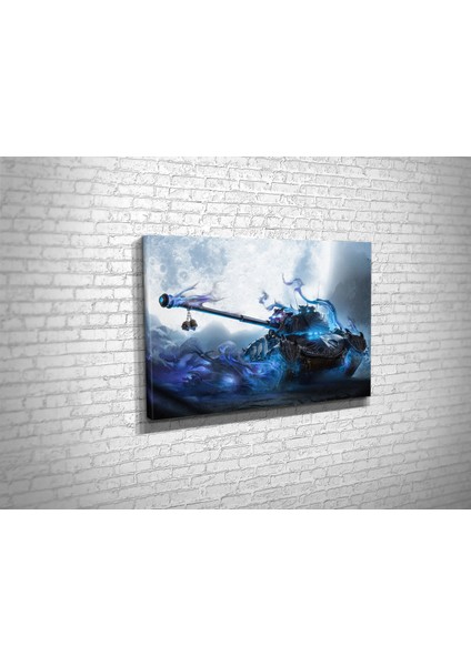 Hayalet Tank Kanvas Tablo