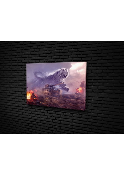 Tiger Tank Kanvas Tablo