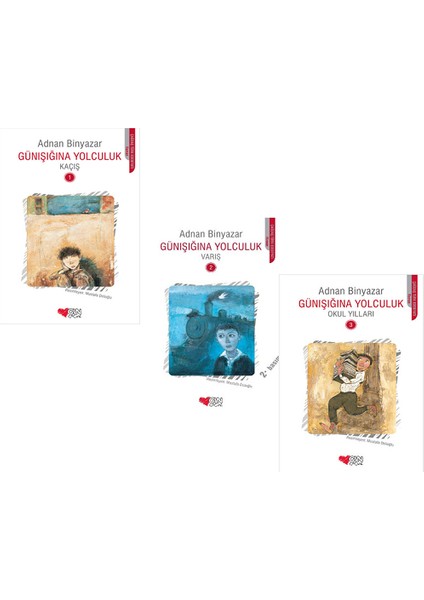 Günışığına Yolculuk - 3 Kitap Set / Adnan Binyazar