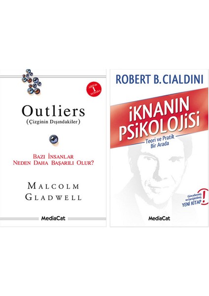Iknanın Psikolojisi - Outliers Çizginin Dışındakiler / Kitap Set - Bazı Insanlar Neden Daha Başarılı Olur