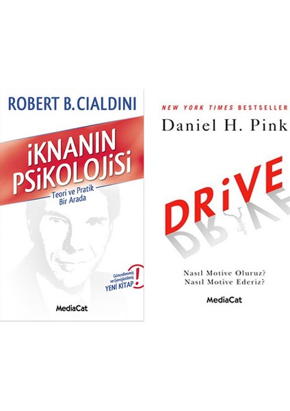 Iknanın Psikolojisi - Drive / 2 Kitap Set - Bazı Insanlar Neden Daha Başarılı Olur