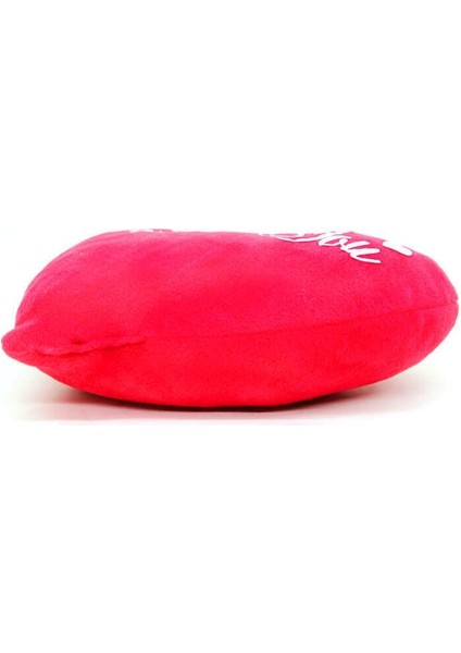 Kalp Peluş Ortaboy I Love You Baskılı Yastık Hediyelik fiyatları