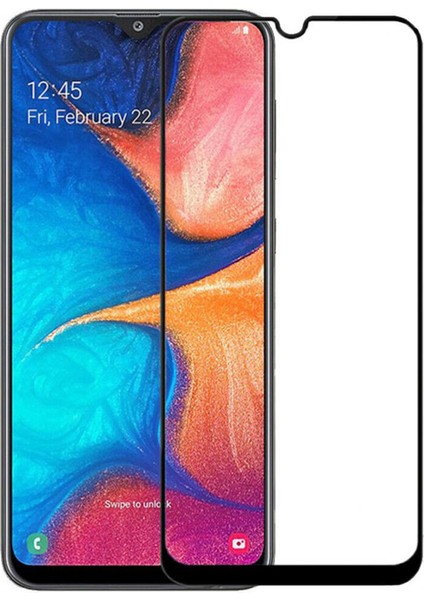 Samsung Galaxy A20S Için Ekran Koruyucu Nano Tam Kapatan Koruyucu