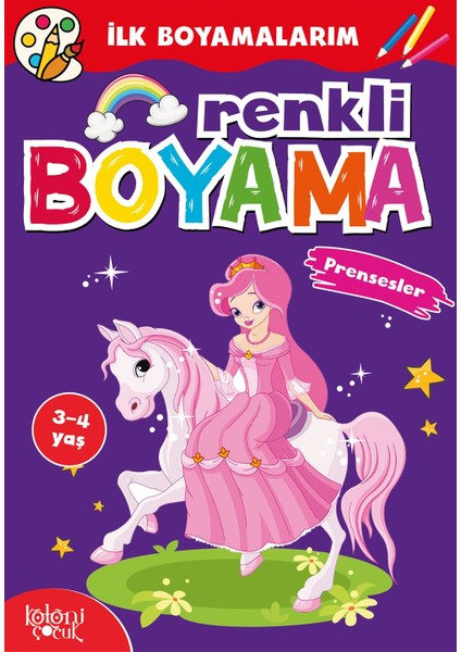 Renkli Boyama - Prensesler