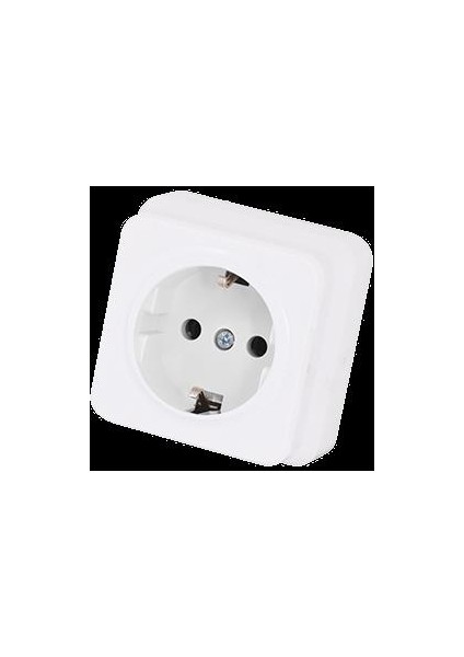 Günsan Fantasy Topraklı Priz, Beyaz