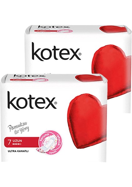 Ultra Uzun Ped 7'li 2 Adet