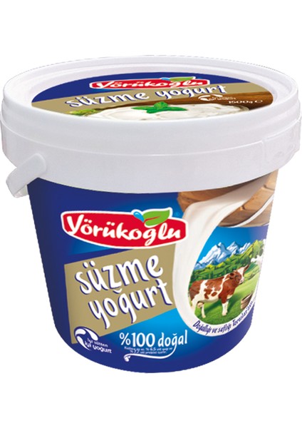 Yorukoglu 850 gr Suzme Yogurt