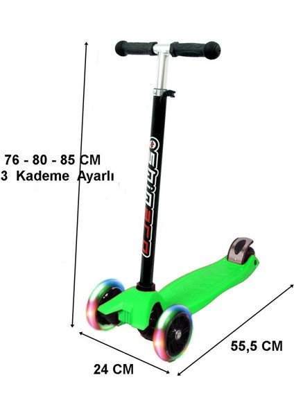 Maxi Twister Yeşil Yeni Nesil Scooter fırsatları