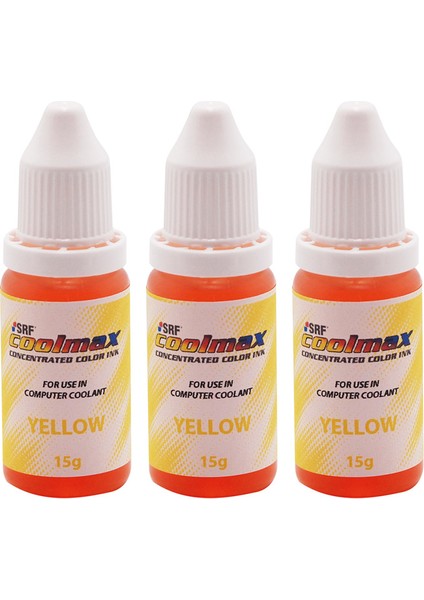 Konsantre Mürekkep 3X15G (Sarı)