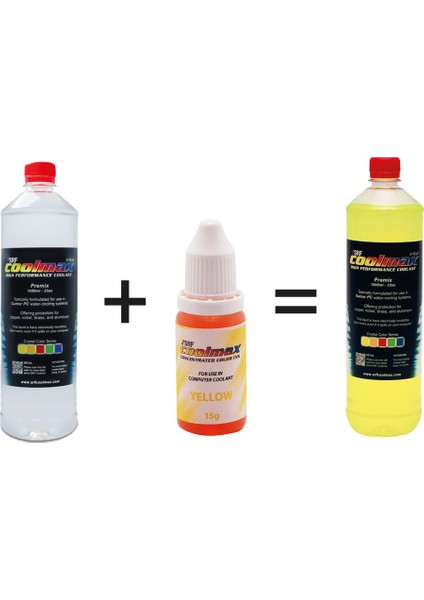 Konsantre Mürekkep 3X15G (Sarı)