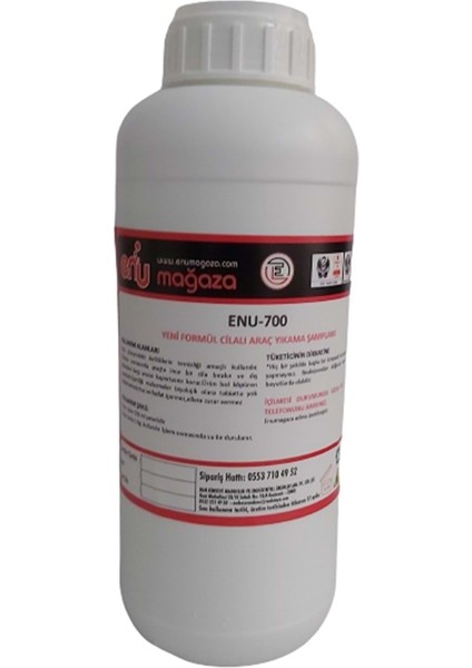 700 Yeni Formül Cilalı Araç Yıkama Şampuanı