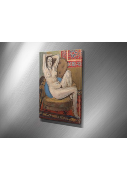 Henri Matisse- Nu Au Coussin Bleu Kanvas Tablo fiyatları