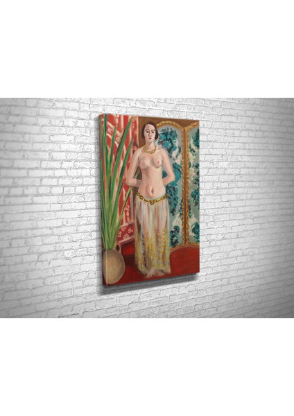 Henri Matisse- Odalisque Mains Dans Le Dos Kanvas Tablo