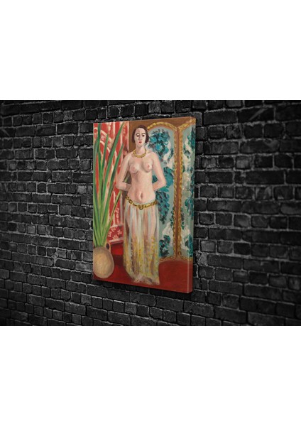 Henri Matisse- Odalisque Mains Dans Le Dos Kanvas Tablo