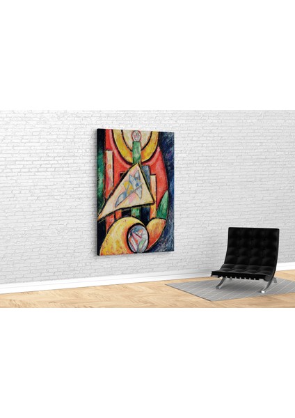 Marsden Hartley- Abstraction Kanvas Tablo
