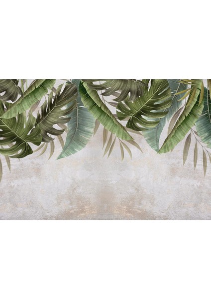 Yatak Odası Için Tropikal Yapraklar Duvar Kağıdı fiyatları