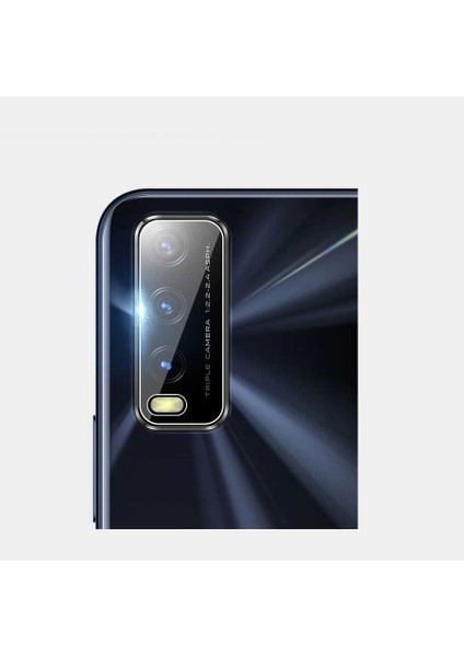 Vivo Y11S Uyumlu Nano Arka Kamera Lens Koruyucu Şeffaf