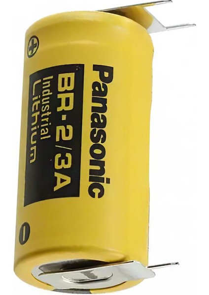 BR-2/3A 3V Lityum Pil 3 Ayaklı