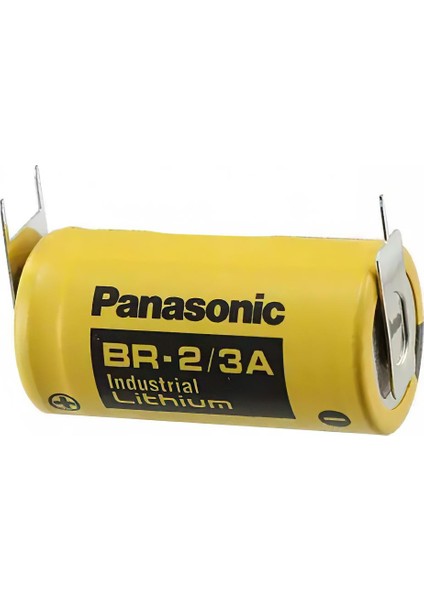 BR-2/3A 3V Lityum Pil 3 Ayaklı