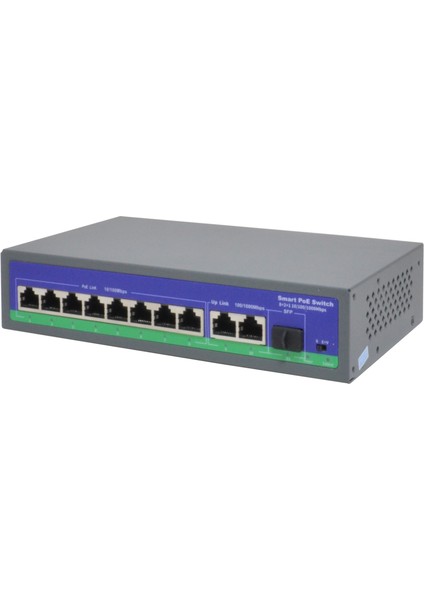 Isee1011P 8 Port Poe + 2 Port GB Uplink + 1 Sfp 120W Poe Switch