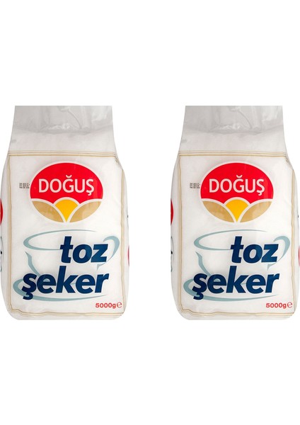 10 kg Toz Şeker 5 kg + 5 kg Toz Şeker