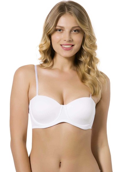 7035 Bonnıe Straplez Basic Bra Sütyen