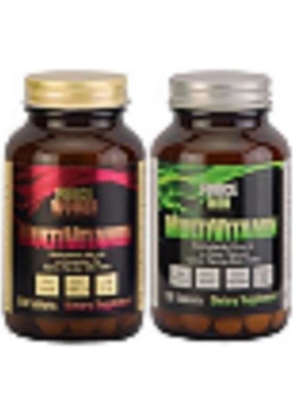 Multivitamin Men&women 120 Tablet 2 Kutu