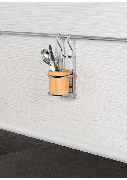 Ahşap Çatal Kaşık Askısı S-4109