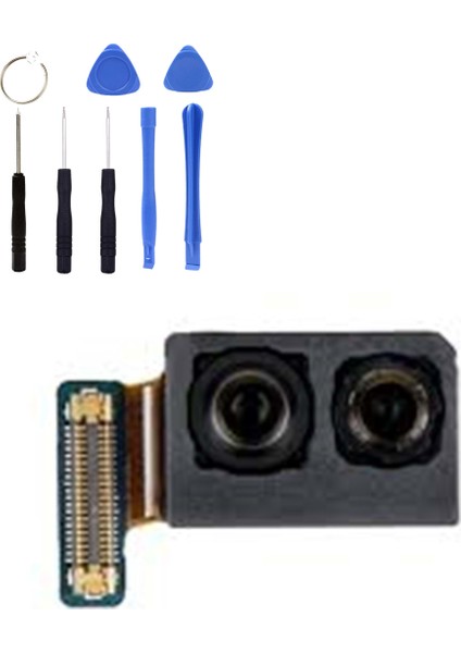 Samsung S10 Plus G975 Uyumlu Ön Kamera + Tamir Seti