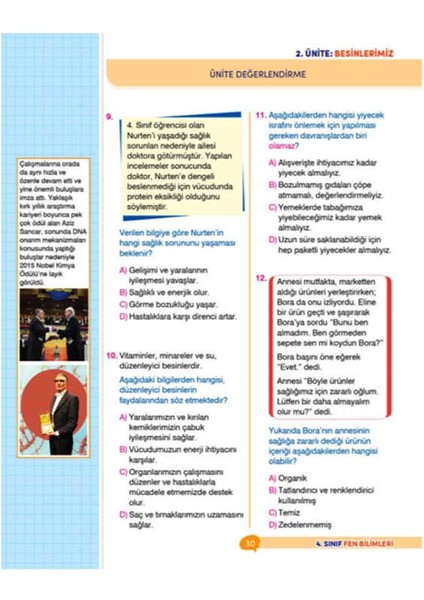 4. Sınıf Ipuçlu Eğlenceli-Öğretici Fen Bilimleri Soru Bankası