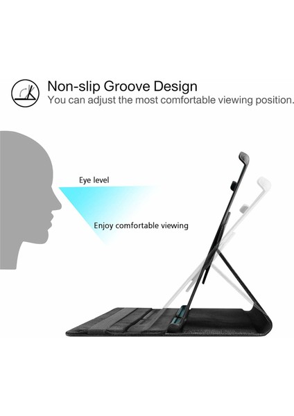 iPad Pro 12.9 Inç (2020) Tablet Kılıfı 360 Dönebilen Standlı - Lacivert indirimleri