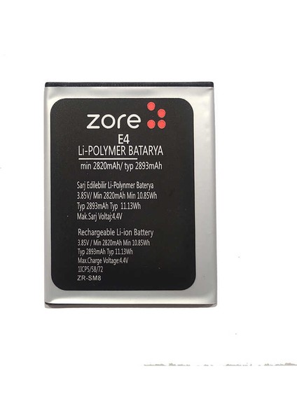 Vestel Venüs E4 Zore Tam Uyumlu Batarya