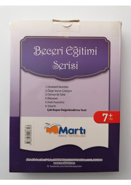 Beceri Eğitim Serisi 6 Kitap Set + Değerlendirme Testi