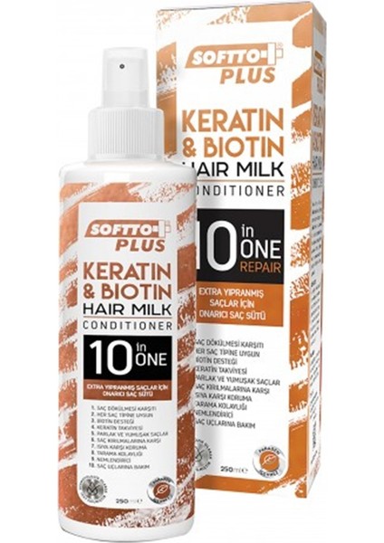 Keratin & Biotin Saç Bakım Sütü 250 ml