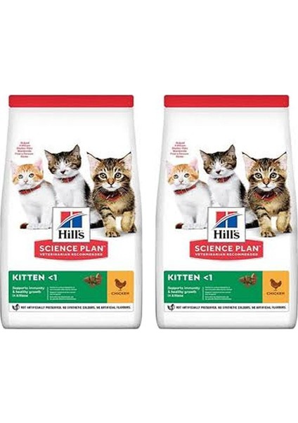 Kitten Tavuklu Yavru Kedi Maması 1,5 kg x 2