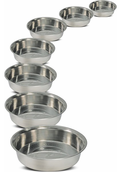 Paslanmaz Çelik Leğen No:4 ( Çap: 33,5 cm )